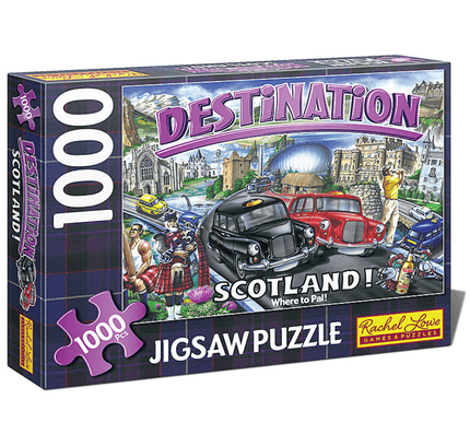 Destination Scotland 1000 Piece Jigsaw Puzzle