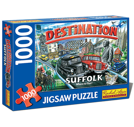 Destination Suffolk 1000 Piece Jigsaw Puzzle